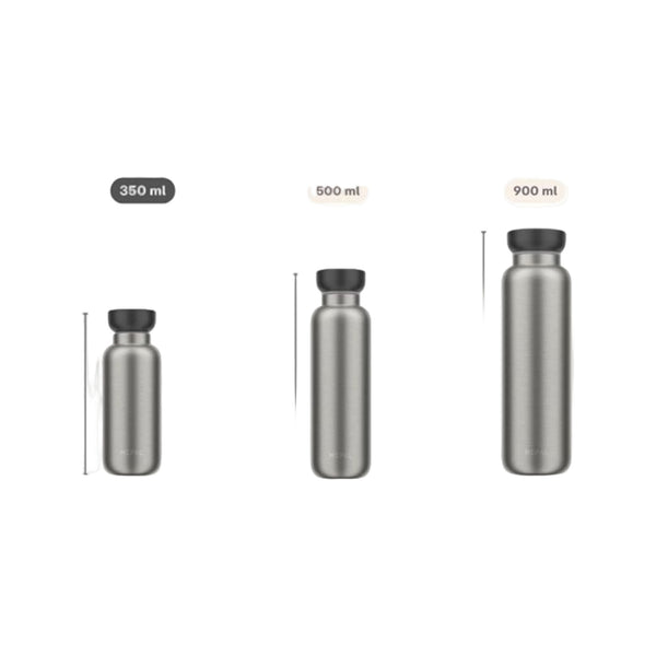 Mepal isoleerfles ellipse 350 ml - natural brushed