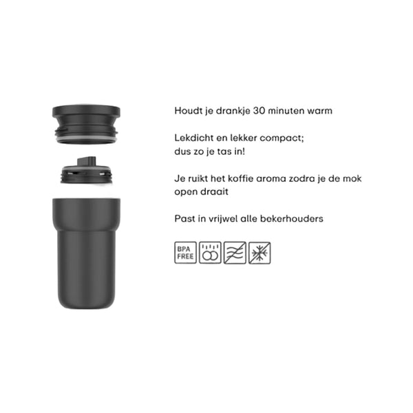 reisbeker ellipse 275 ml - nordic green