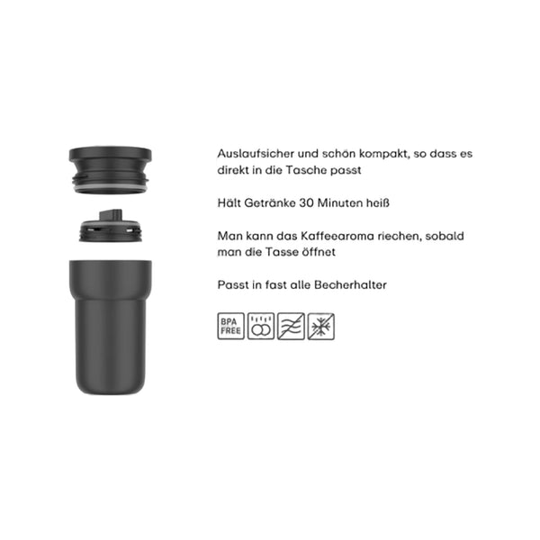 reisbeker ellipse 275 ml - nordic green