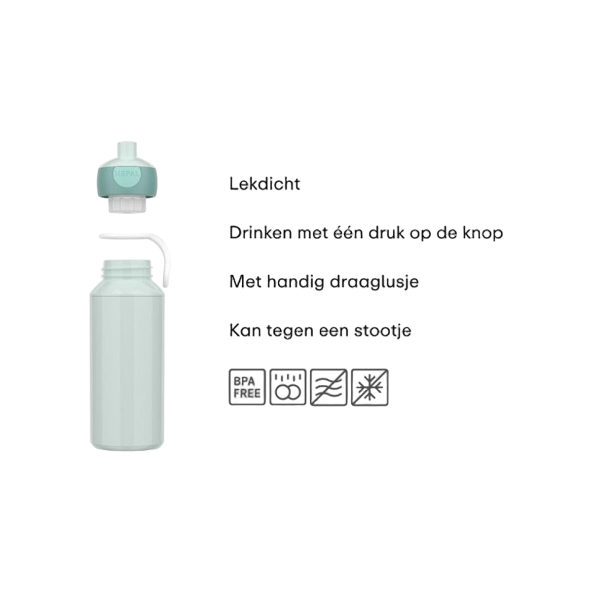 Mepal drinkfles pop-up campus 400 ml