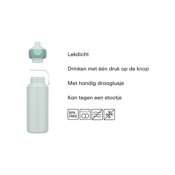 Mepal drinkfles pop-up campus 400 ml