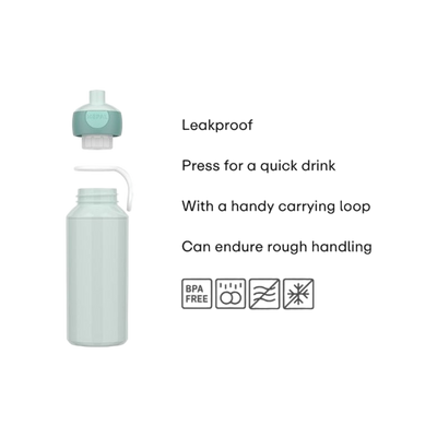 drinkfles pop-up campus 400 ml - frozen 2