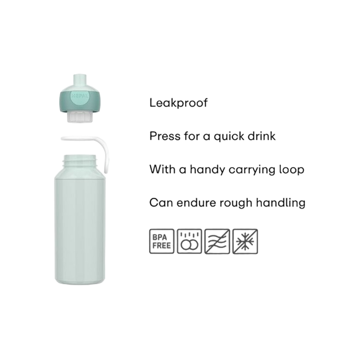 Mepal drinkfles pop-up campus 400 ml