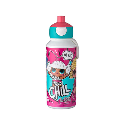 drinkfles pop-up campus 400 ml - lol surprise