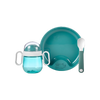 set babyservies mio 3-delig - deep turquoise