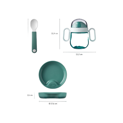 Mepal set babyservies mio 3-delig