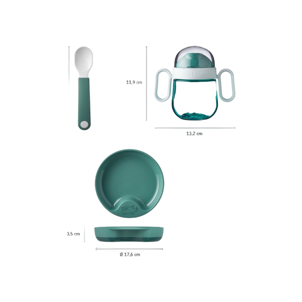 Mepal set babyservies mio 3-delig