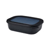 multikom cirqula rechthoekig 1000 ml - nordic black
