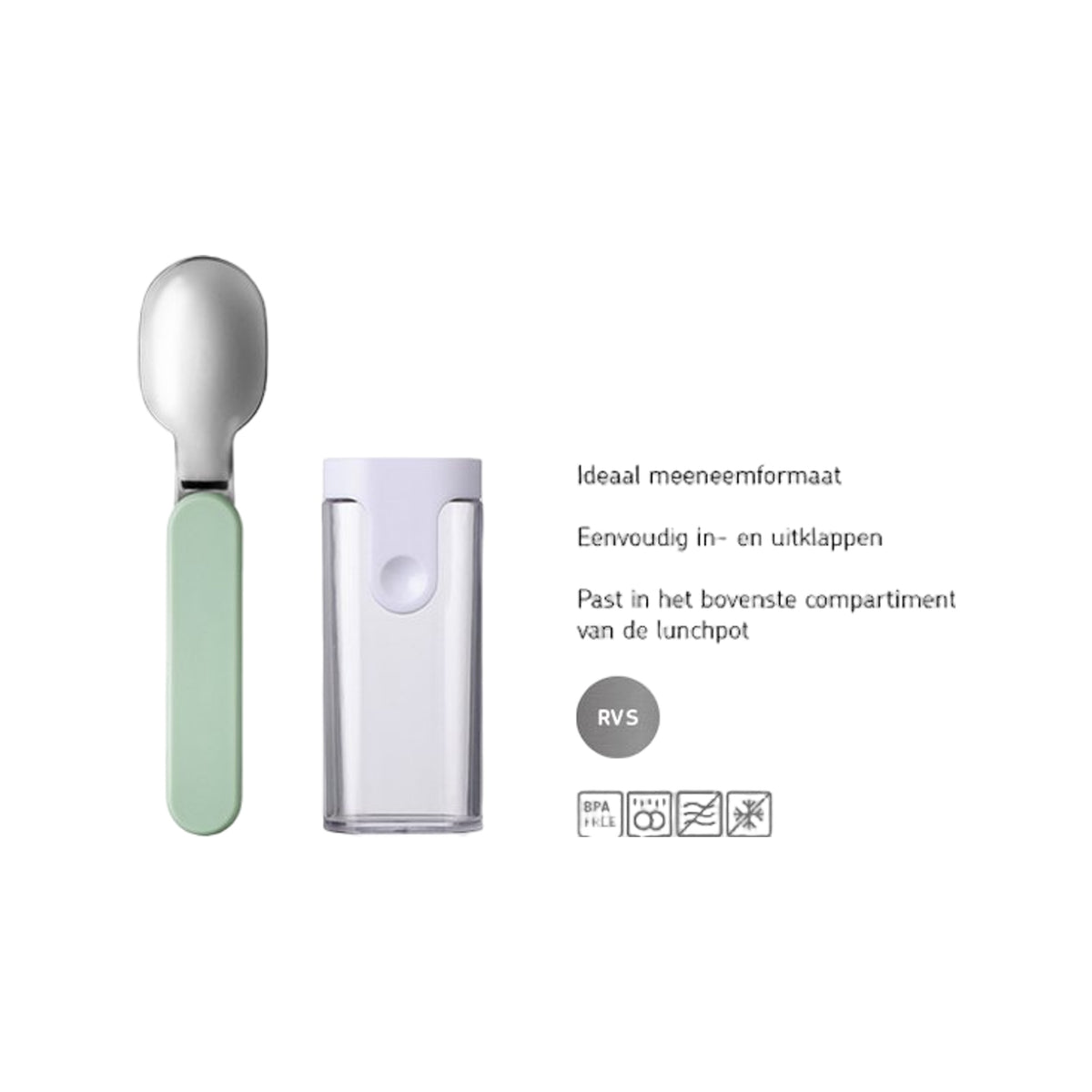 Mepal vouwlepel ellipse