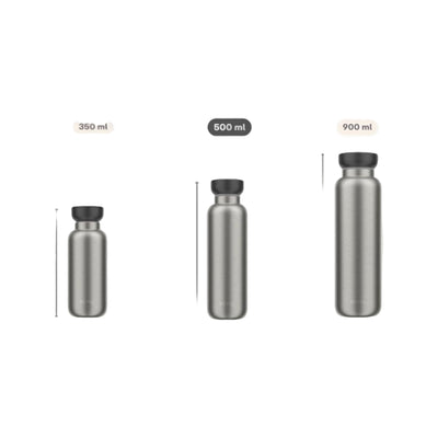 Mepal isoleerfles ellipse 500 ml - rose gold