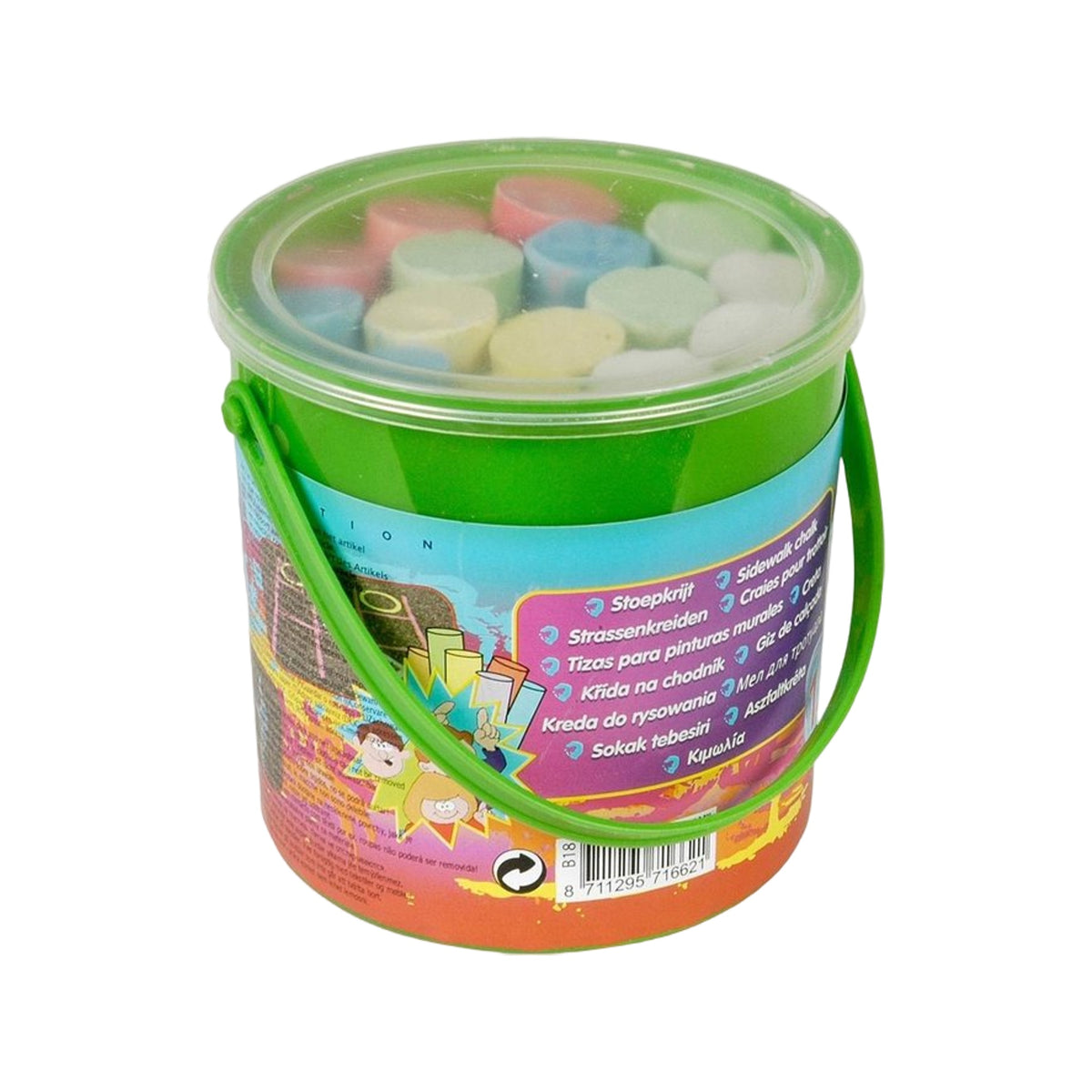 Stoepkrijt Jumbo 10Cm Set
