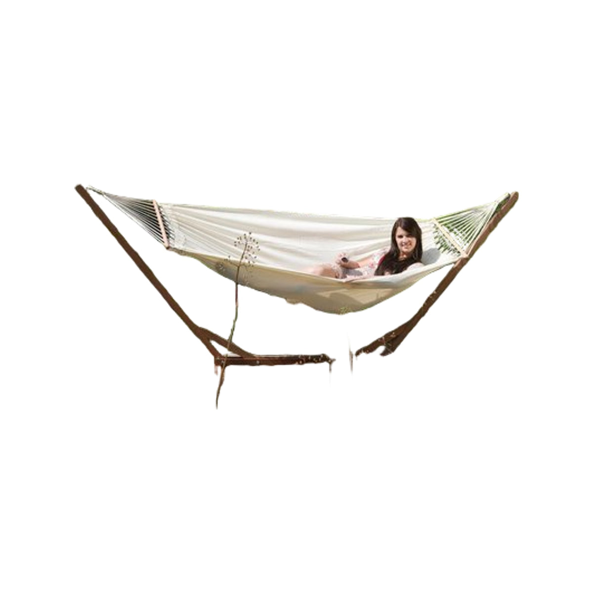 Bo-camp Hangmat Samba Haze met stok