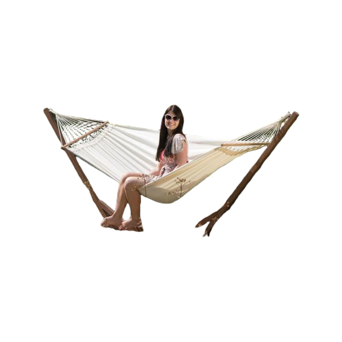 Bo-camp Hangmat Samba Haze met stok