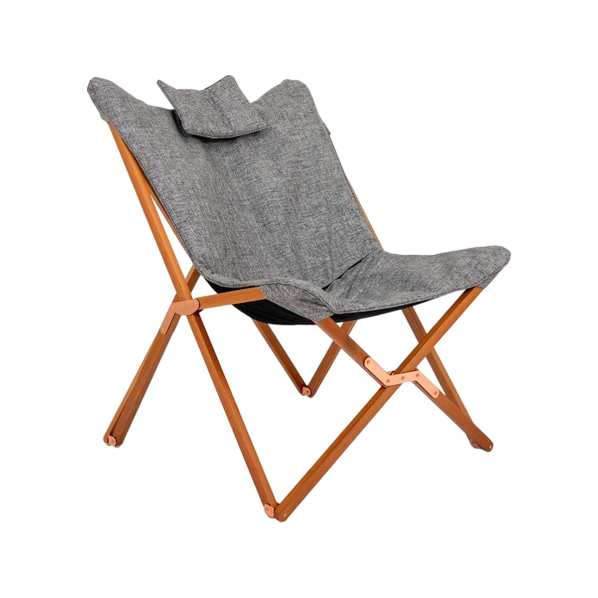 Bo-Camp Uo Relaxstoel Bloomsbury L Grijs