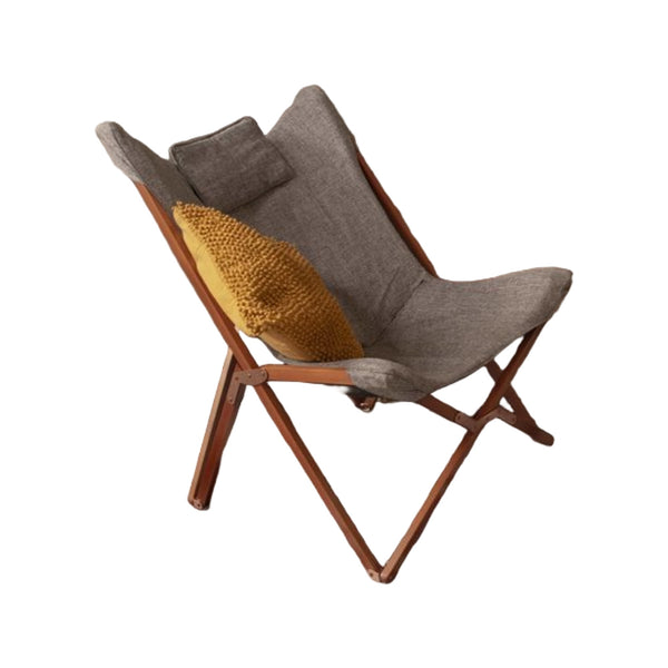 Bo-Camp Uo Relaxstoel Bloomsbury L Grijs