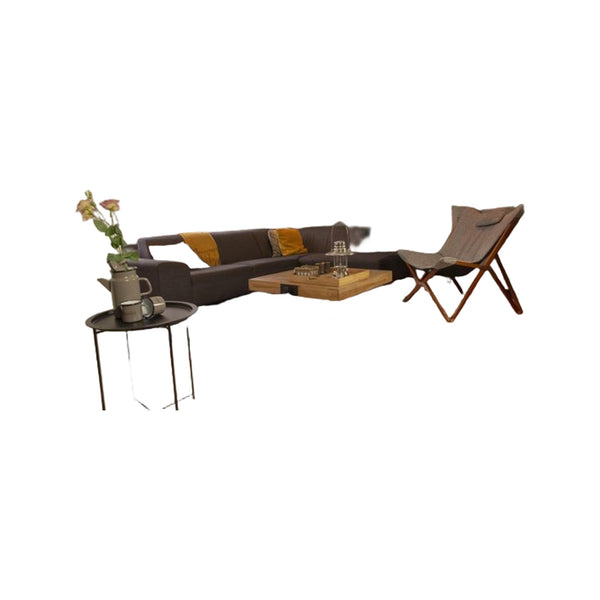 Bo-Camp Uo Relaxstoel Bloomsbury L Grijs