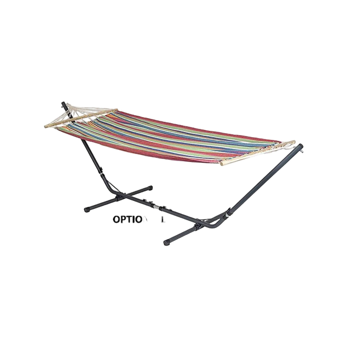 Bo-camp Hangmat Samba Rainbow met stok