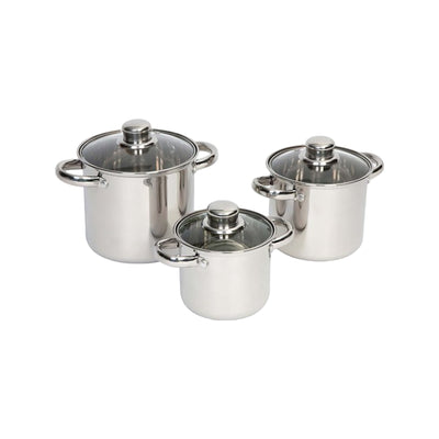 Bo-Camp Pannenset Royal Plus 3dlg rvs