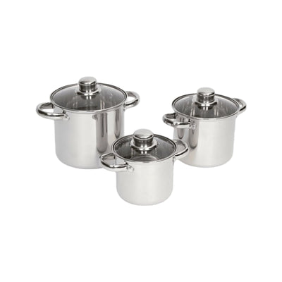 Bo-Camp Pannenset Royal Plus 3dlg rvs