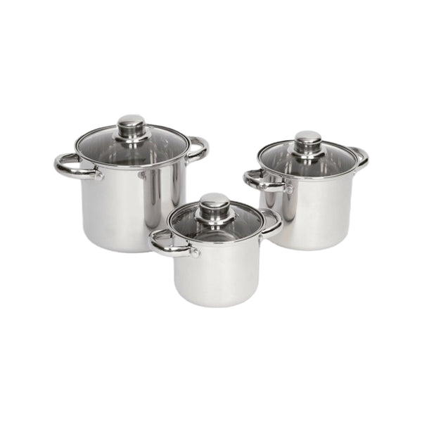 Bo-Camp Pannenset Royal Plus 3dlg rvs