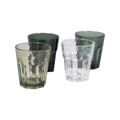 Bo-Camp Limonade glas Mix&Match S 4st gr