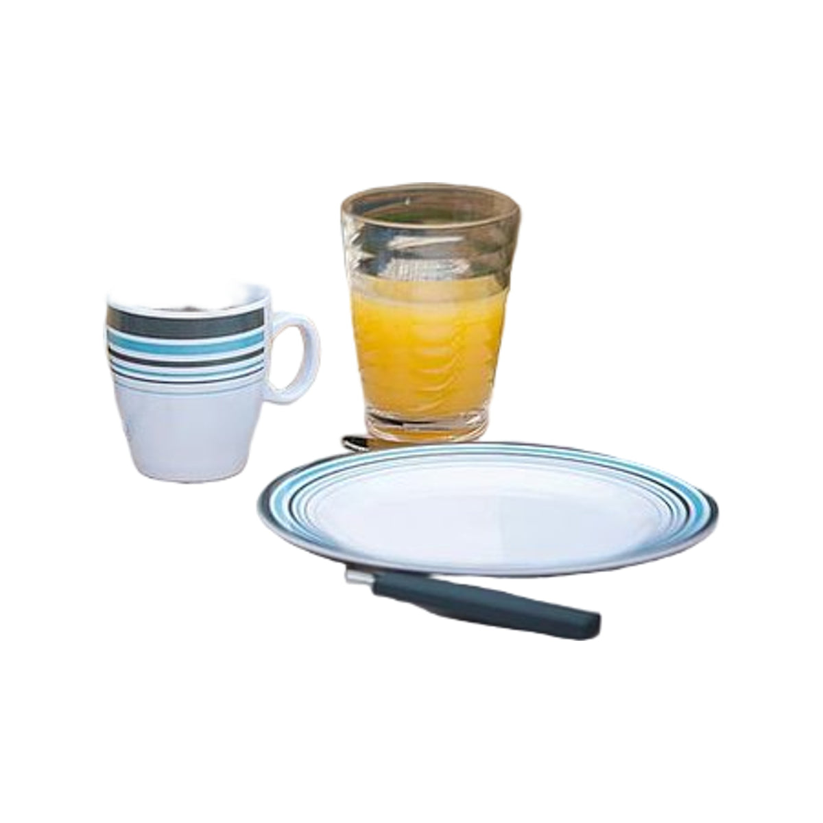 Bo-Camp Limonadeglas rib PC 350ml
