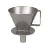 Bo-Camp Koffiefilter met tuit No.4 zilve
