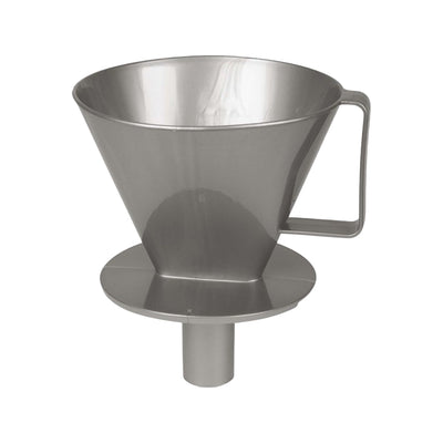 Bo-Camp Koffiefilter met tuit No.4 zilve