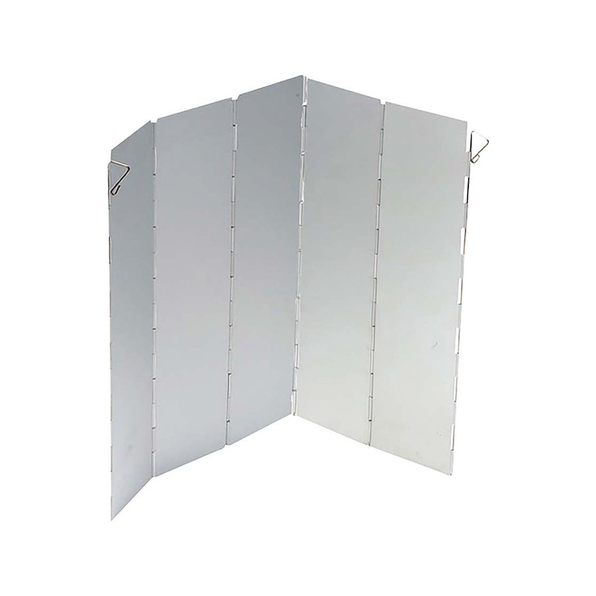 Bo-Camp Kookwindscherm 5-dlg alu 50x36cm