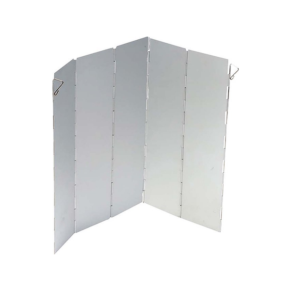 Bo-Camp Kookwindscherm 5-dlg alu 50x36cm