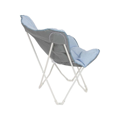 Bo-Camp Pa Vlinderstoel Murat Blauw