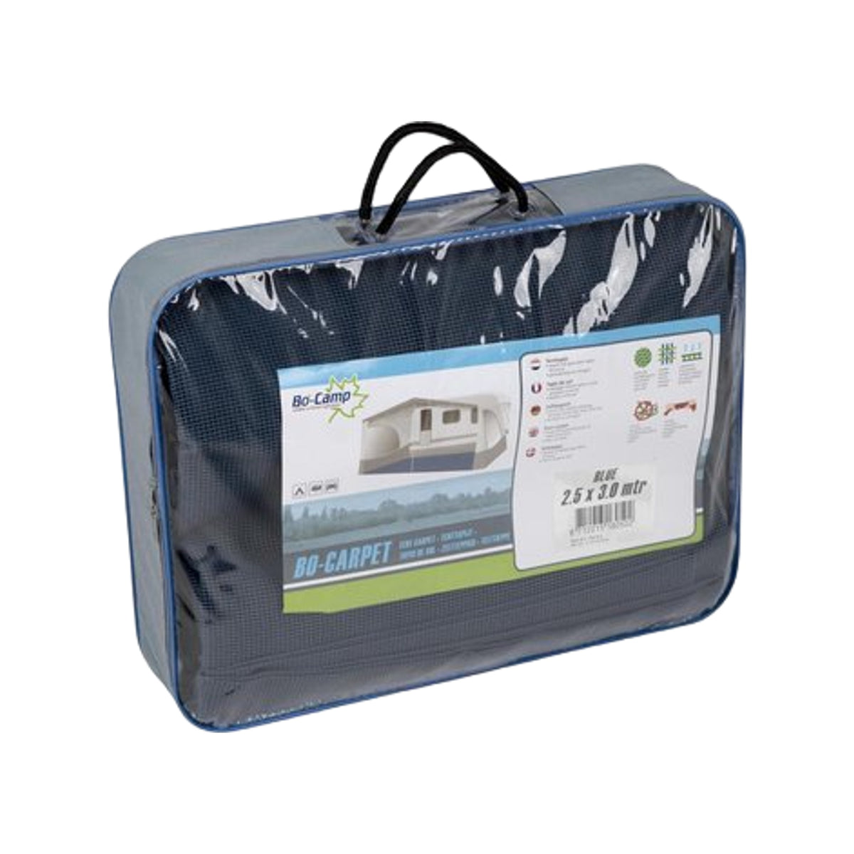 Bo-Camp Tenttapijt pak blauw 5,0x2,5mtr