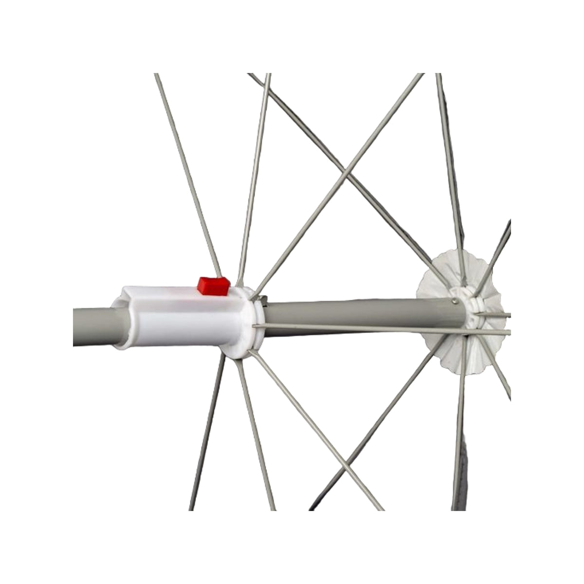 Bo-Camp Parasol diameter 200cm grijs