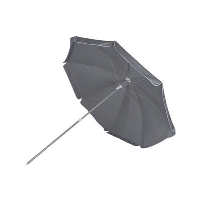 Bo-Camp Parasol diameter 200cm grijs