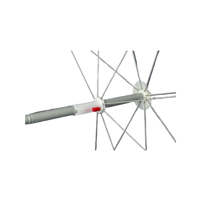 Bo-Camp Parasol diameter 165cm blauw