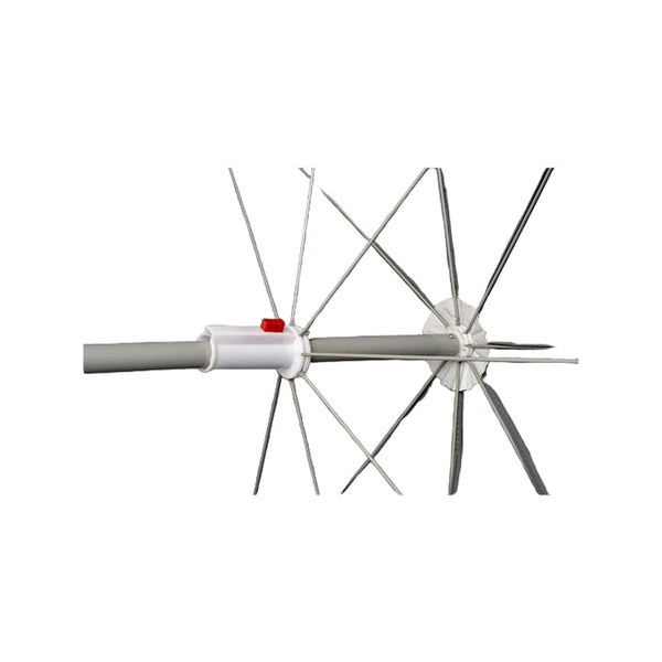 Bo-Camp Parasol diameter 165cm grijs