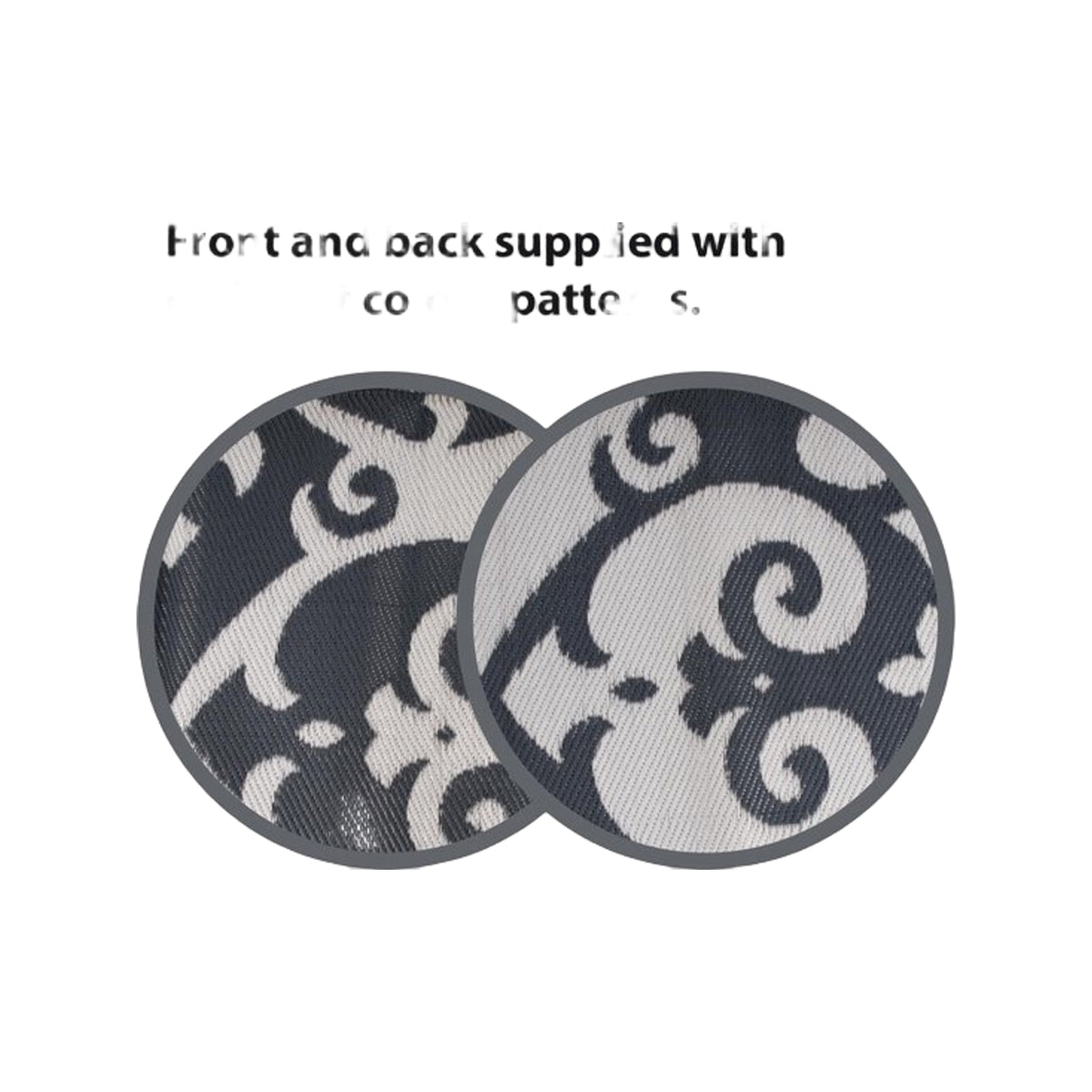 Bo-Camp Chill mat Oriental XL champagne