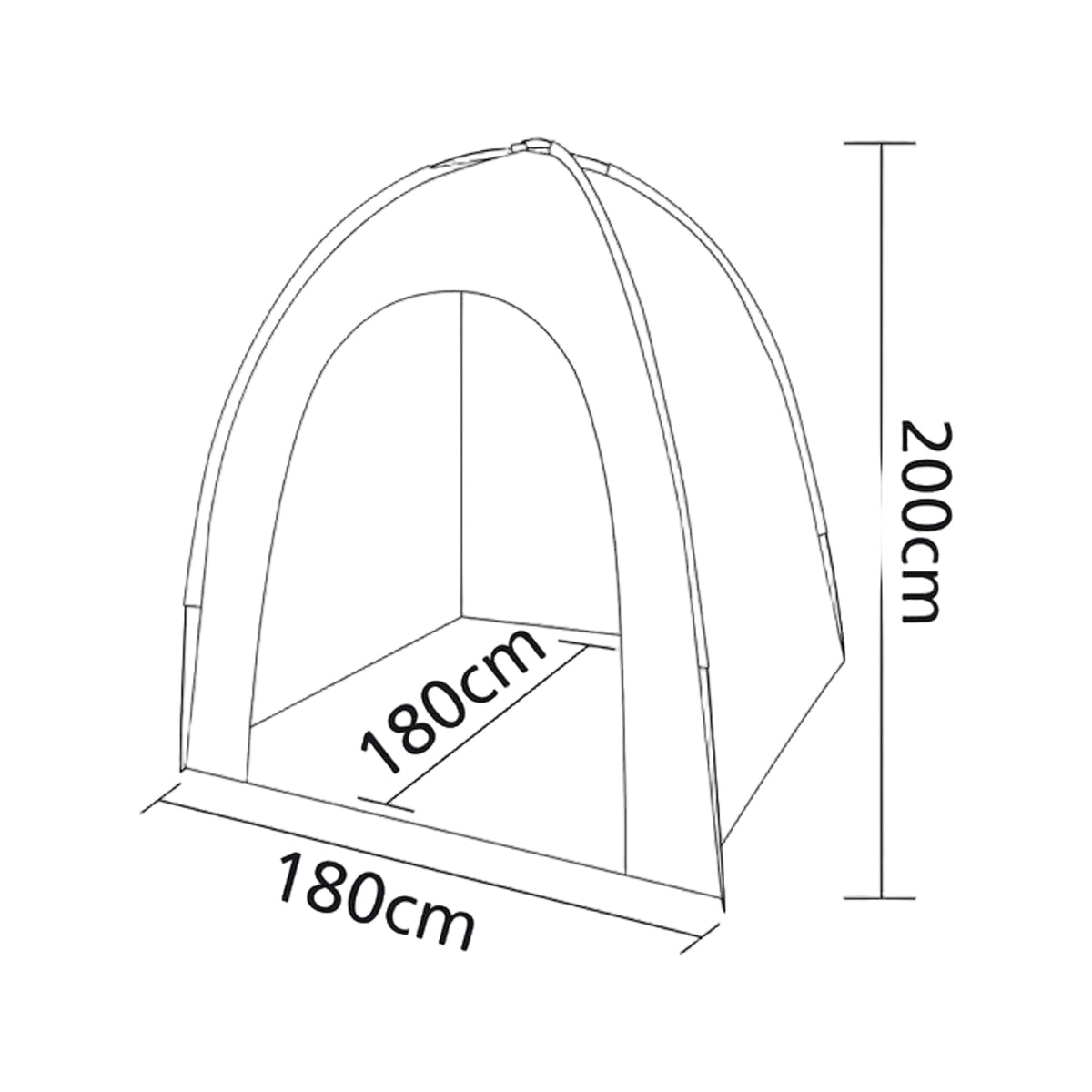 Bo-Camp Storage tent Medium