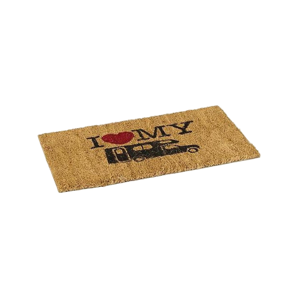 Bo-Camp Deurmat kokos Camper 25x50cm