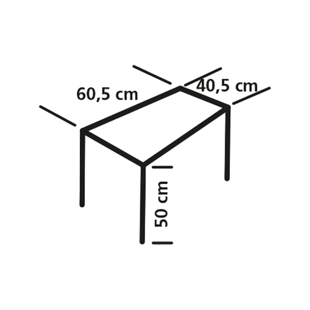 Eurotrail Cadiz S Compacte Opvouwbare Campingtafel