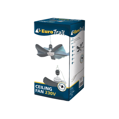 Eurotrail Plafond Ventilator 230V Caravan & Camper Ventilatie