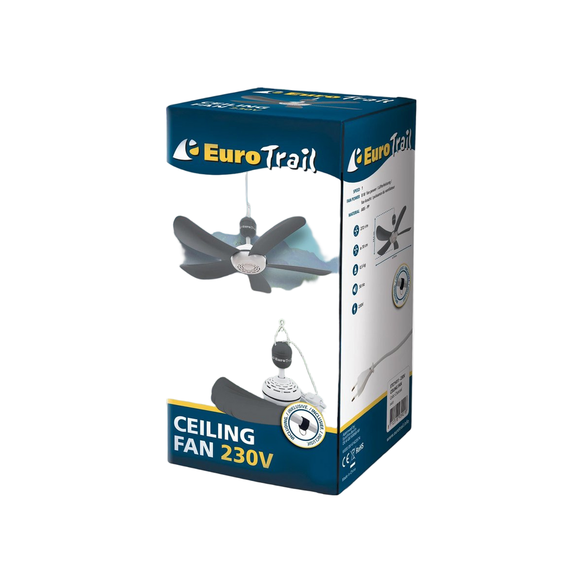 Eurotrail Plafond Ventilator 230V Caravan & Camper Ventilatie