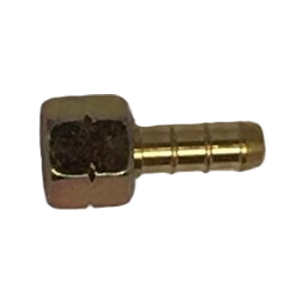 Gimeg Slangpilaar Incl. Wartelmoer 1/4"L Binnendraad X Slangpilaar Messing