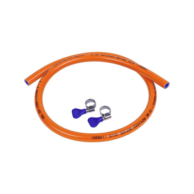 Gimeg HD gasslang pvc met 2 slangklemmen 2 m