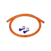 Gimeg HD gasslang pvc met 2 slangklemmen 3 m