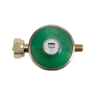 Gimeg gasdrukregelaar Uni. 50 mb Kombi X 1/4 inch l.