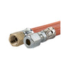 Gimeg gasslang pvc 1/4 inch links X 6/8 mm 1 m