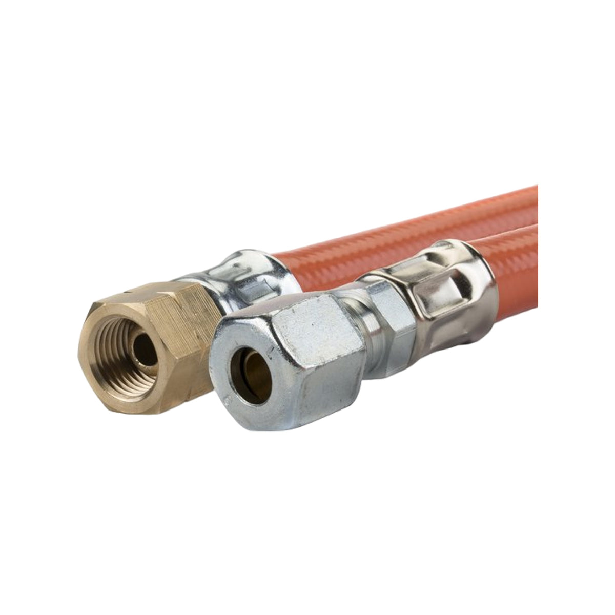 Gimeg gasslang pvc 1/4 inch links X 6/8 mm 1 m