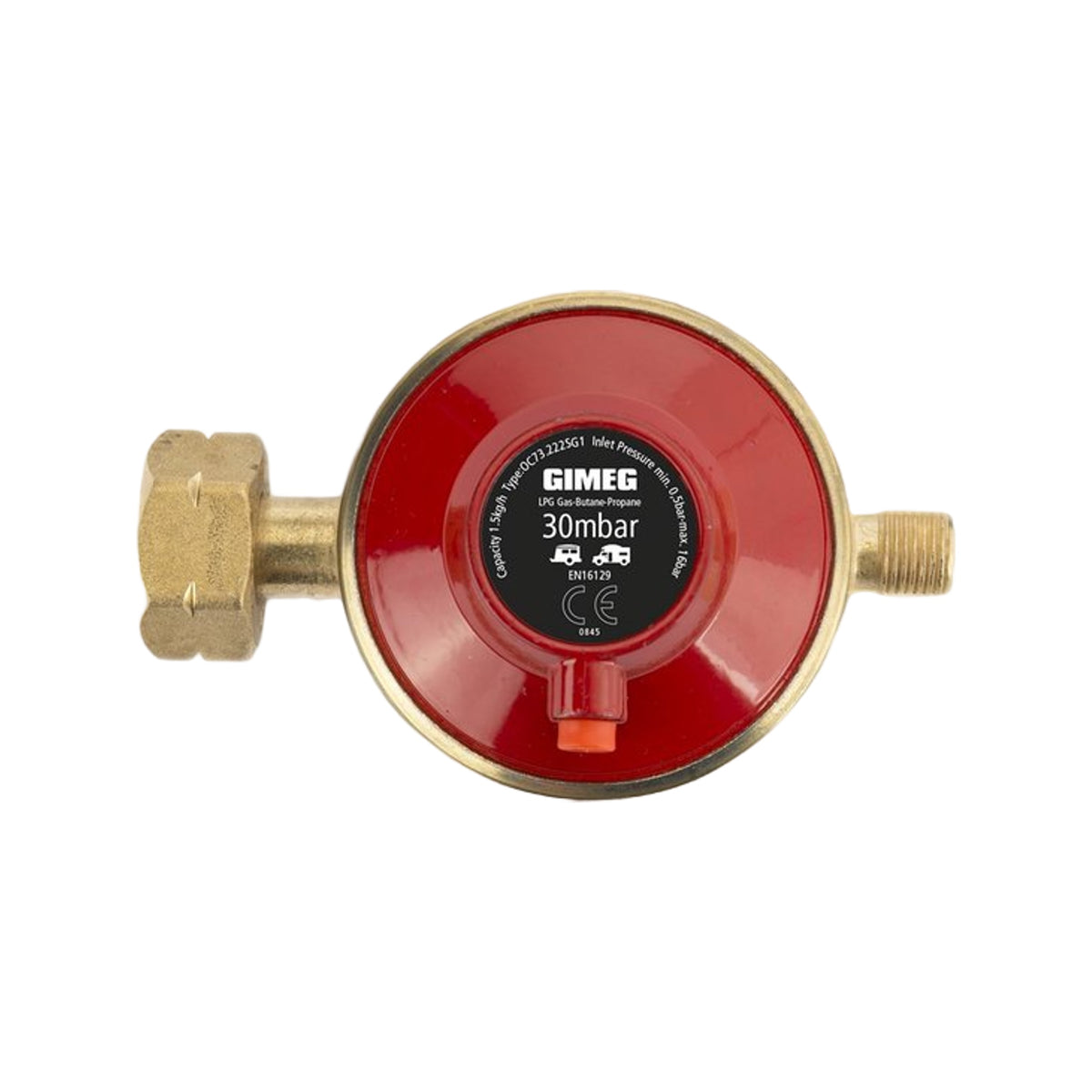 Gimeg regelaar afblaasbev. 30 mb Kombi X 1/4 inch l.