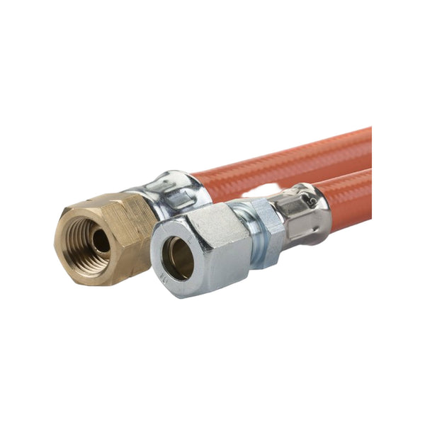 Gimeg gasslang pvc 1/4 inch links x 8/10 mm 60 cm
